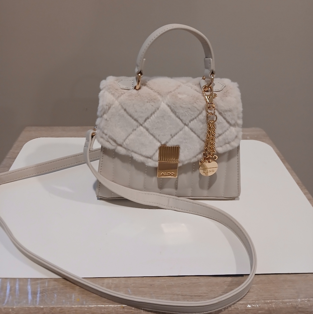 ALDO Cream Crossbody Bag